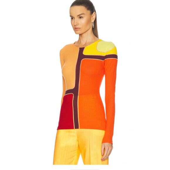 Gabriela Hearst Atreus Sweater in Multi S - Picture 3 of 5